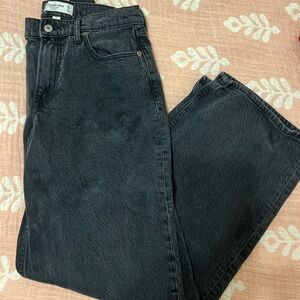 Abercrombie Ultra Loose Curvy Jeans Low Rise